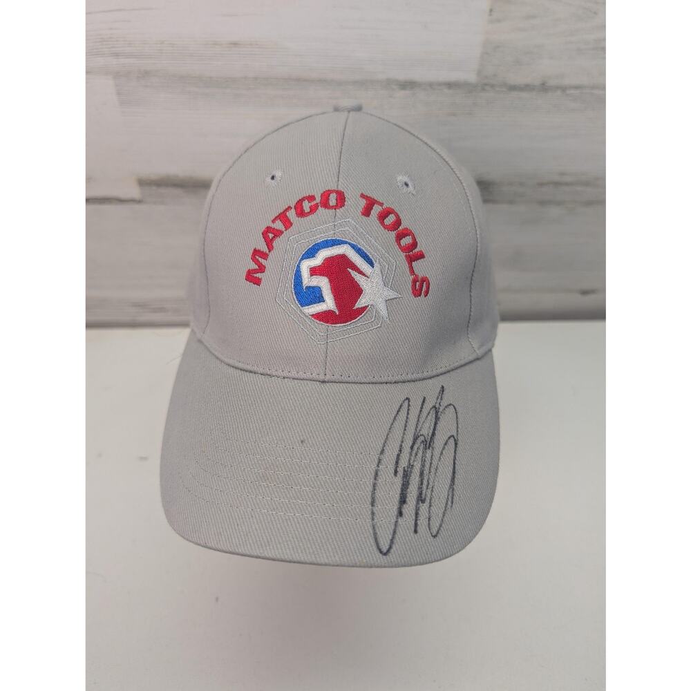 Matco‎ Tools Hat Cap Strap Back Gray Embroidered We're the Source Signed Mens